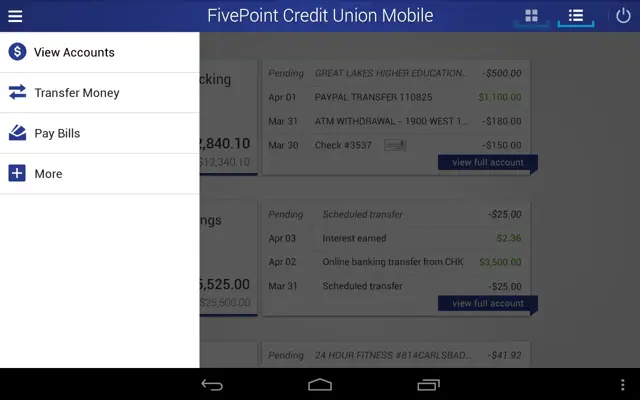 FivePoint CU android App screenshot 3